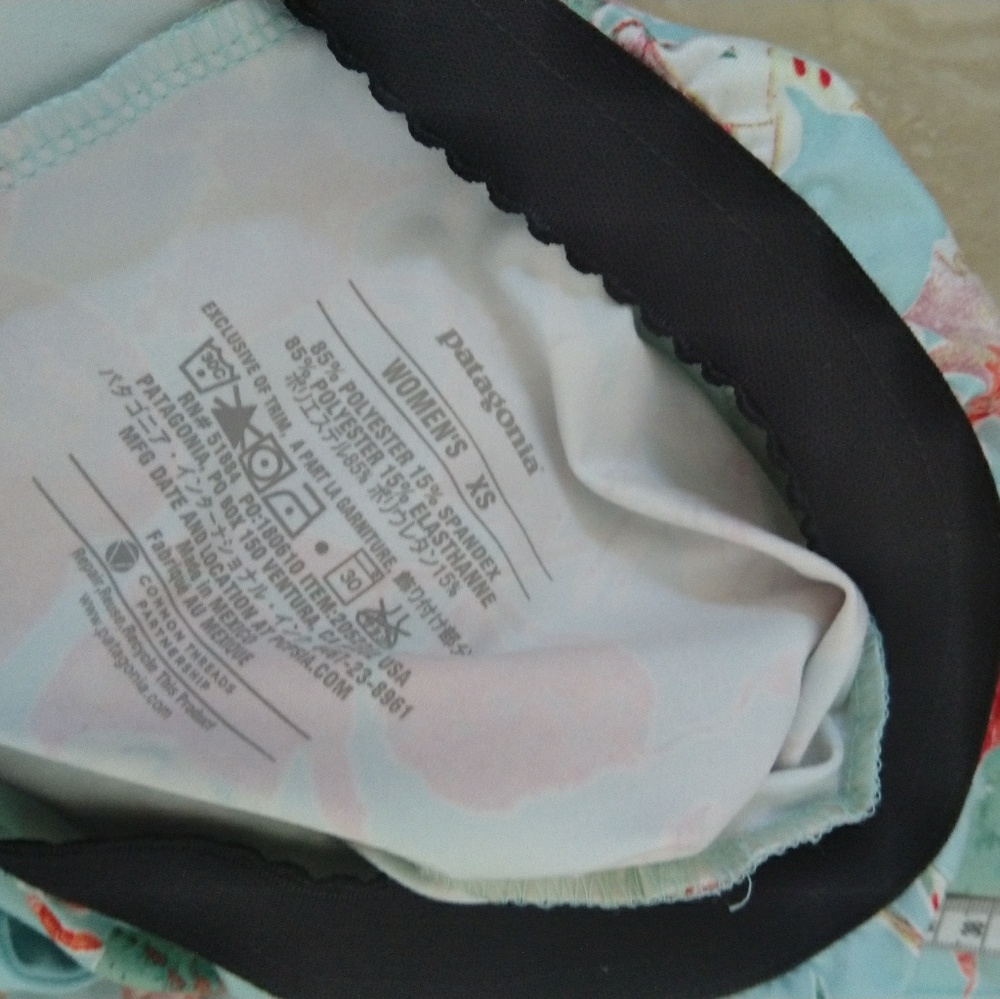 Patagonia floral mini dress size xsmall - Picture 3 of 7